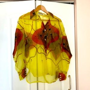 Vintage fantasy shirt by Replay size M